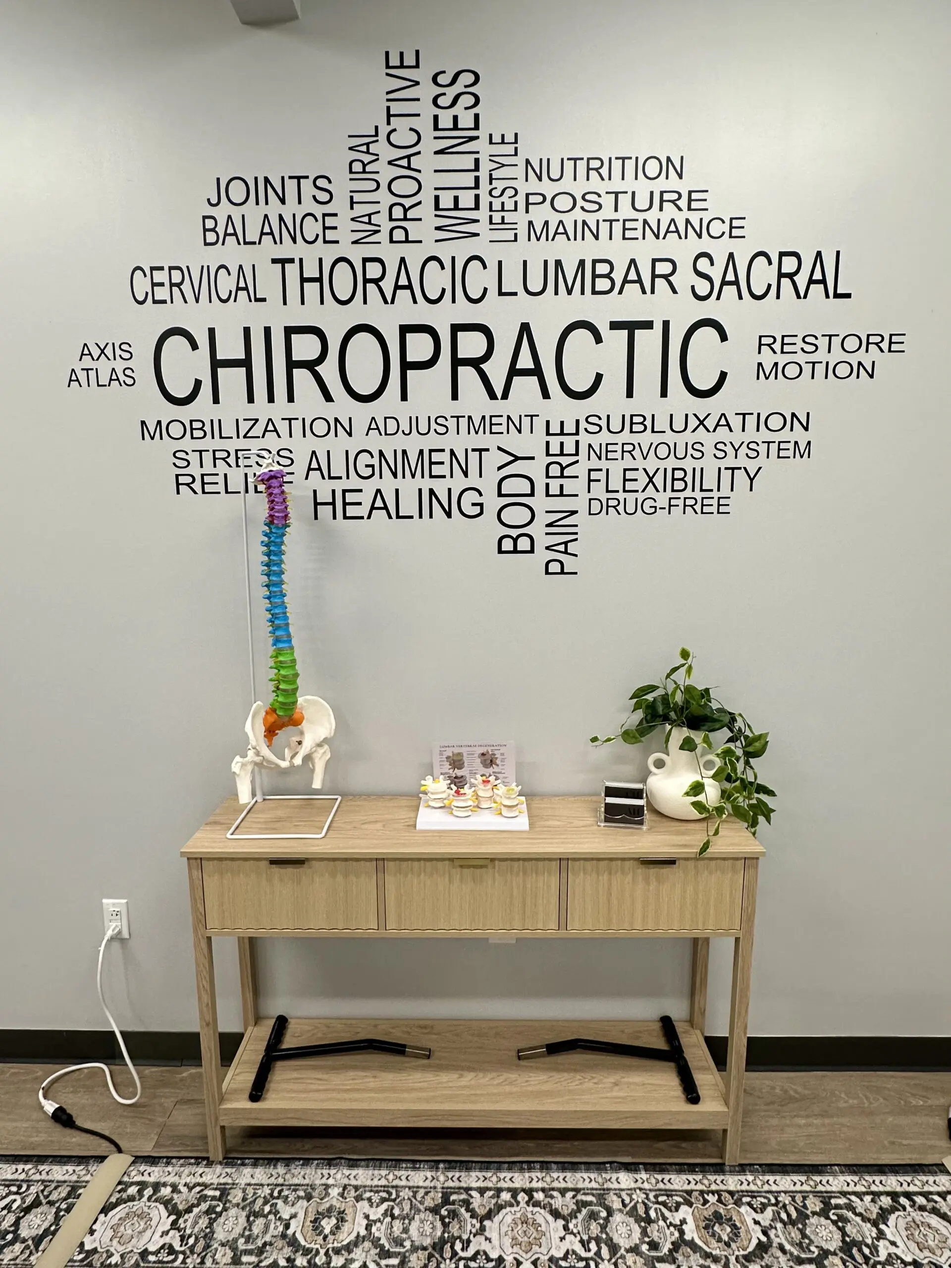 Chiropractic neck pain treatment session at Southern Spine Family Chiropractic focused on restoring mobility and well-being.